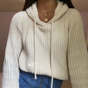 cream sweater